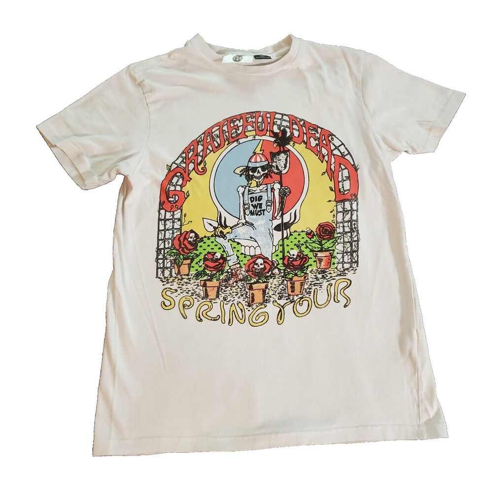 Grateful Dead Spring Tour Shirt Mens S Dig We Trust Double Sided 2021 Band Merch